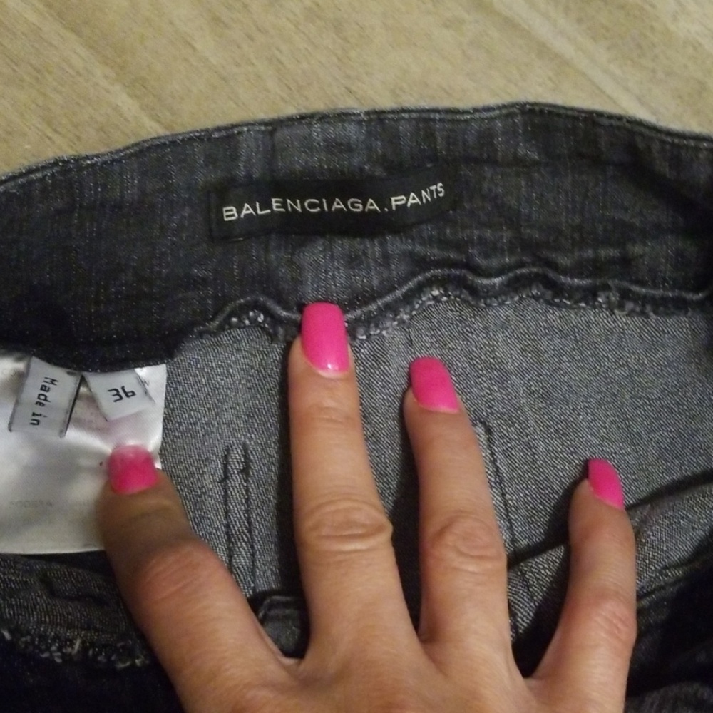 Balenciaga high rise pants